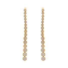 Серьги, золото, 585, 8.05г, 58639 | GoldMarket.kz
