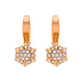 Серьги, золото, 585, 4.03г, 58640 | GoldMarket.kz