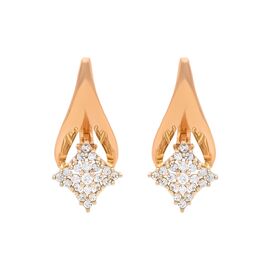 Серьги, золото, 585, 4.35г, 58866 | GoldMarket.kz
