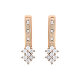 Серьги, золото, 585, 2.72г, 58886 | GoldMarket.kz