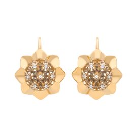 Серьги, золото, 585, 6.53г, 58930 | GoldMarket.kz