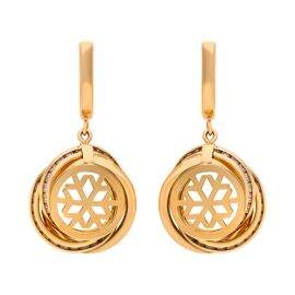 Серьги, золото, 585, 5.25г, 59070 | GoldMarket.kz