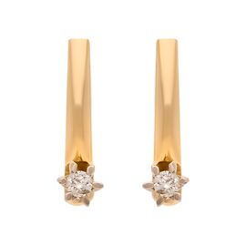 Серьги, золото, 585, 3.44г, 59121 | GoldMarket.kz