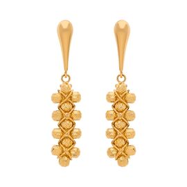 Серьги, золото, 585, 5.05г, 59134 | GoldMarket.kz