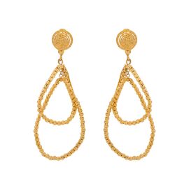 Серьги, золото, 585, 10.51г, 59191 | GoldMarket.kz