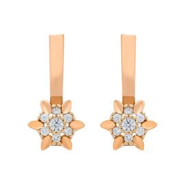 Серьги, золото, 585, 4.31г, 58415 | GoldMarket.kz
