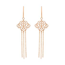 Серьги, золото, 585, 3.86г, 58422 | GoldMarket.kz