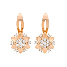 Серьги, золото, 585, 5.6г, 58495 | GoldMarket.kz