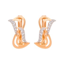 Серьги, золото, 585, 2.62г, 58656 | GoldMarket.kz