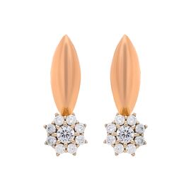 Серьги, золото, 585, 3.53г, 58754 | GoldMarket.kz