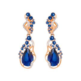 Серьги, золото, 585, 5.66г, 59816 | GoldMarket.kz