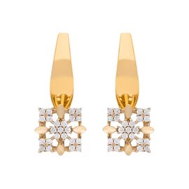 Серьги, золото, 585, 4.43г, 59888 | GoldMarket.kz