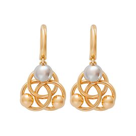 Серьги, золото, 585, 5.89г, 59239 | GoldMarket.kz