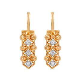Серьги, золото, 585, 6.74г, 59395 | GoldMarket.kz