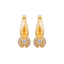 Серьги, золото, 585, 4.48г, 59436 | GoldMarket.kz