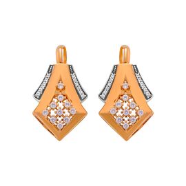 Серьги, золото, 585, 5.75г, 59518 | GoldMarket.kz