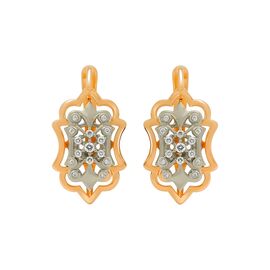 Серьги, золото, 585, 5.86г, 59568 | GoldMarket.kz