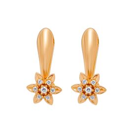 Серьги, золото, 585, 2.93г, 59569 | GoldMarket.kz