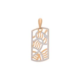 Подвеска, золото, 585, 1.27г, 59772 | GoldMarket.kz