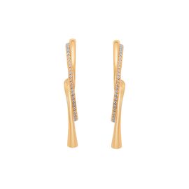 Серьги, золото, 585, 5.18г, 59214 | GoldMarket.kz