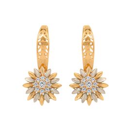 Серьги, золото, 585, 3.76г, 59260 | GoldMarket.kz