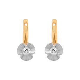 Серьги, золото, 585, 5.57г, 59339 | GoldMarket.kz