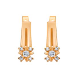 Серьги, золото, 585, 5.22г, 59537 | GoldMarket.kz