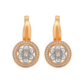 Серьги, золото, 585, 5.63г, 59598 | GoldMarket.kz