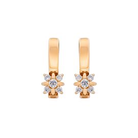 Серьги, золото, 585, 4.41г, 59604 | GoldMarket.kz