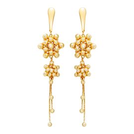 Серьги, золото, 585, 6.77г, 60014 | GoldMarket.kz