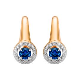 Серьги, золото, 585, 2.08г, 60037 | GoldMarket.kz