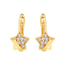 Серьги, золото, 585, 1.38г, 60068 | GoldMarket.kz