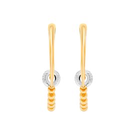 Серьги, золото, 585, 3.85г, 60449 | GoldMarket.kz