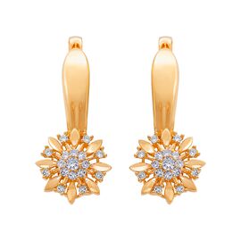 Серьги, золото, 585, 4.76г, 60497 | GoldMarket.kz