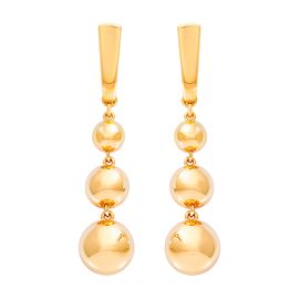 Серьги, золото, 585, 6.34г, 60508 | GoldMarket.kz