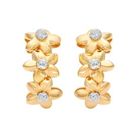 Серьги, золото, 585, 4.86г, 60604 | GoldMarket.kz
