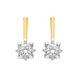 Серьги, золото, 585, 6.28г, 60643 | GoldMarket.kz