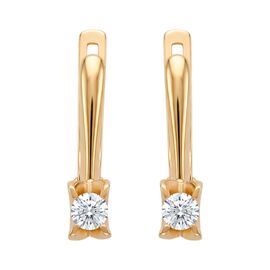 Серьги, золото, 585, 3.28г, 60131 | GoldMarket.kz
