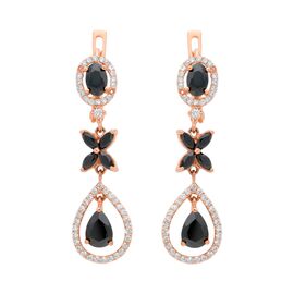 Серьги, золото, 585, 7.65г, 60138 | GoldMarket.kz