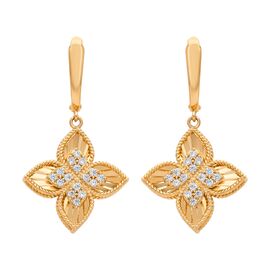 Серьги, золото, 585, 6.38г, 60280 | GoldMarket.kz