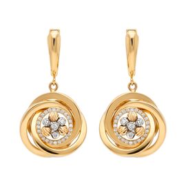 Серьги, золото, 585, 7.77г, 60286 | GoldMarket.kz