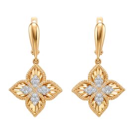 Серьги, золото, 585, 7.09г, 60328 | GoldMarket.kz