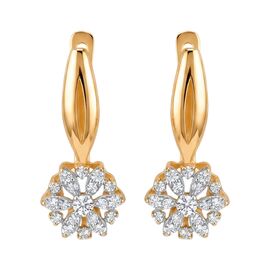 Серьги, золото, 585, 4.14г, 61157 | GoldMarket.kz