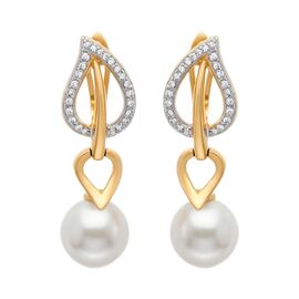 Серьги, золото, 585, 10.78г, 61208 | GoldMarket.kz