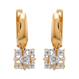 Серьги, золото, 585, 3.69г, 61291 | GoldMarket.kz