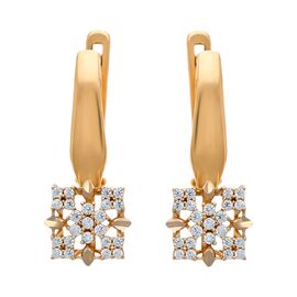 Серьги, золото, 585, 3.97г, 61500 | GoldMarket.kz
