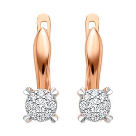 Серьги, золото, 585, 3.07г, 61506 | GoldMarket.kz