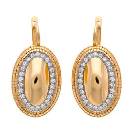 Серьги, золото, 585, 9.8г, 61544 | GoldMarket.kz