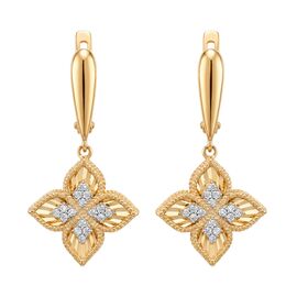 Серьги, золото, 585, 6.69г, 61604 | GoldMarket.kz