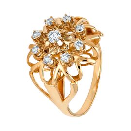 Кольцо, золото, 585, 4.82г, 63072 | GoldMarket.kz